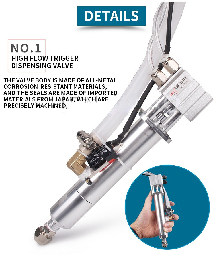 Silicone Dispensing Machine Set Large Flow Back Suction Dispensing Valve MY-2600