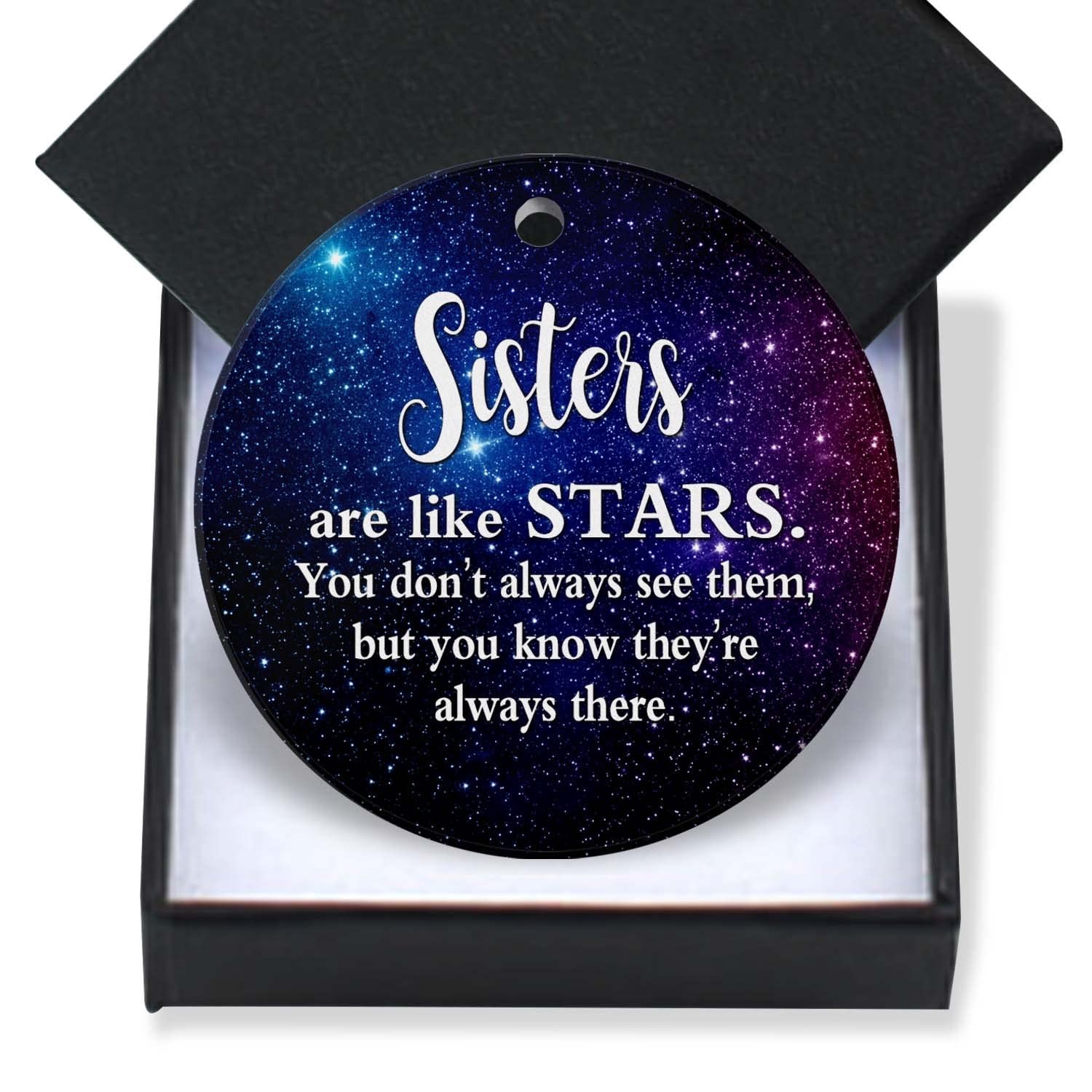 Christmas Ornaments 2025-Gift for Your Sisters, Good Sisters One Size, 132021