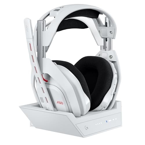 LOGITECH G ASTRO A50 LIGHTSPEED WIRELESS GAMING HEADSET BASE STATION GEN 5 PS5