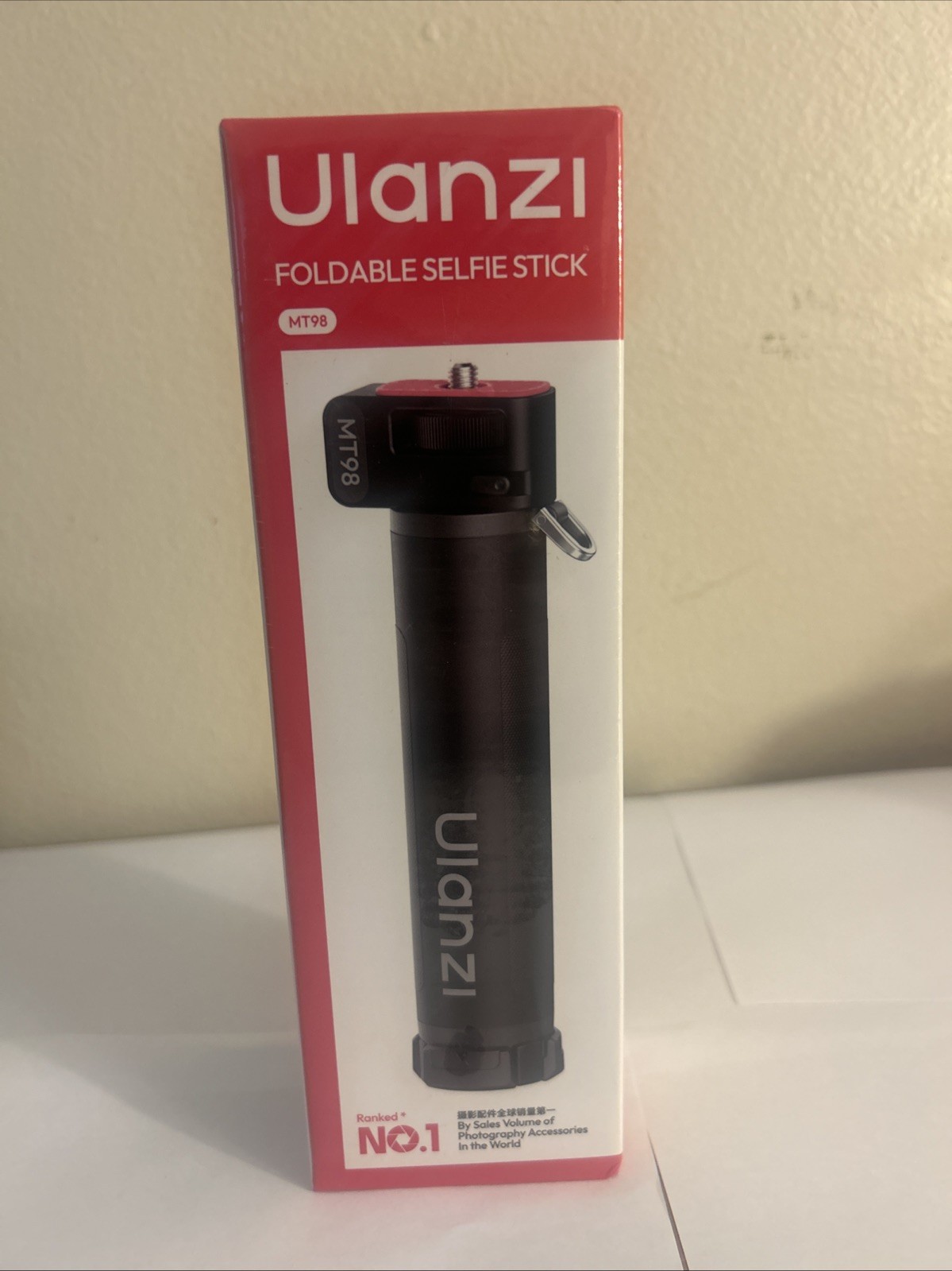 ULANZI MT98 2-in-1 Selfie Stick & Tripod for Action Camera, 1/4'' Mount
