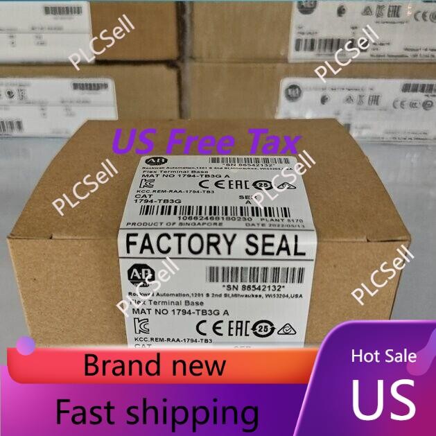 New Factory Sealed Allen-Bradley 1794-TB3G /A Flex Terminal Base Module