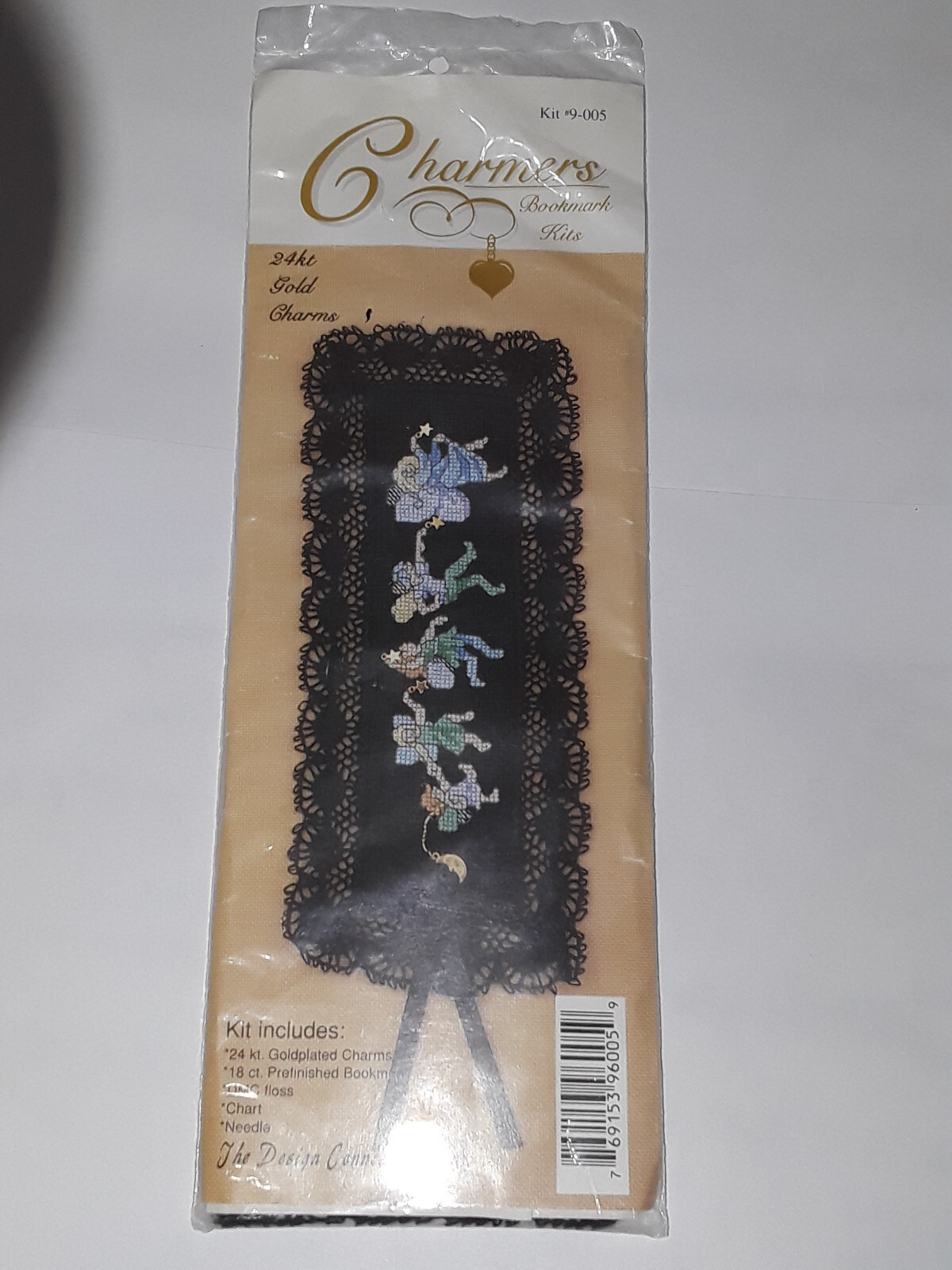 NEW & RARE THE DESIGN CONNECTION FAIRIES BOOKMARK CROSS STITCH KIT