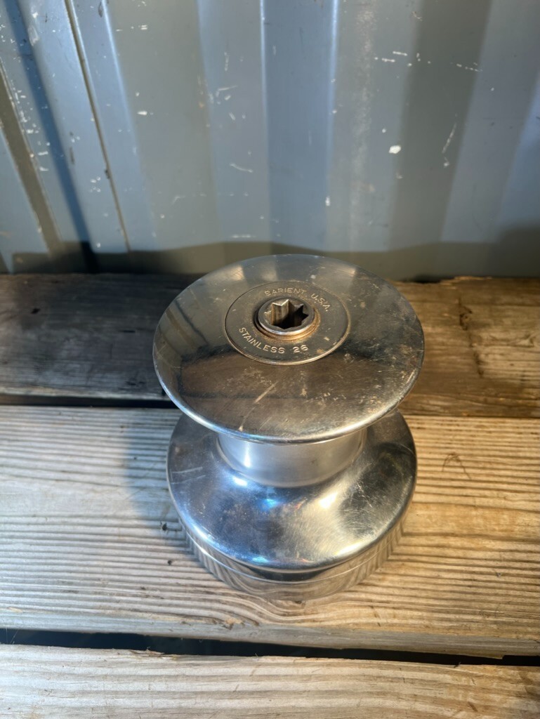 Barient 26 Stainless Winch 2 Speed