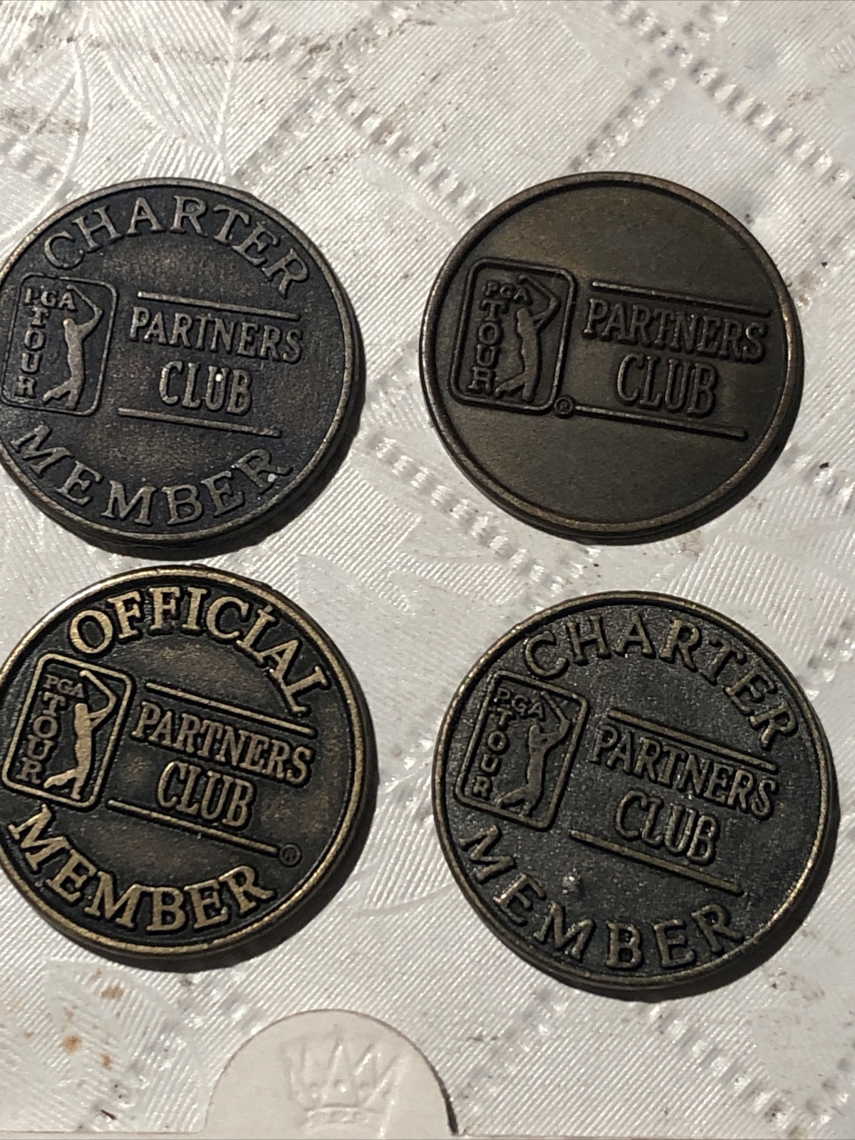 Vintage (19) Golf Ball Marker Lot Various Golf & Country Clubs Hershey