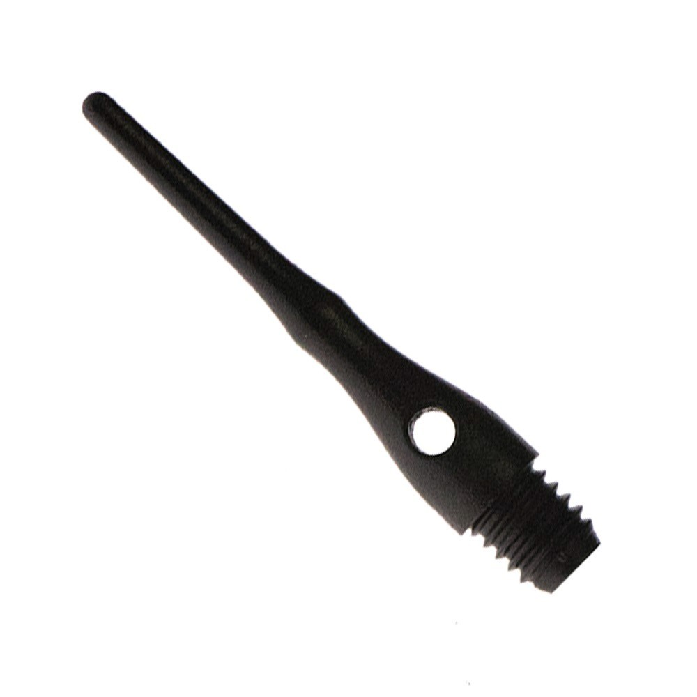 60 Black Tufflex III Soft Tip 2ba Thread Dart Tips with Storage Box