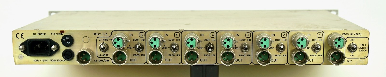 Prospect C6R IFB Talkback Unit with Beyerdynamic Headset