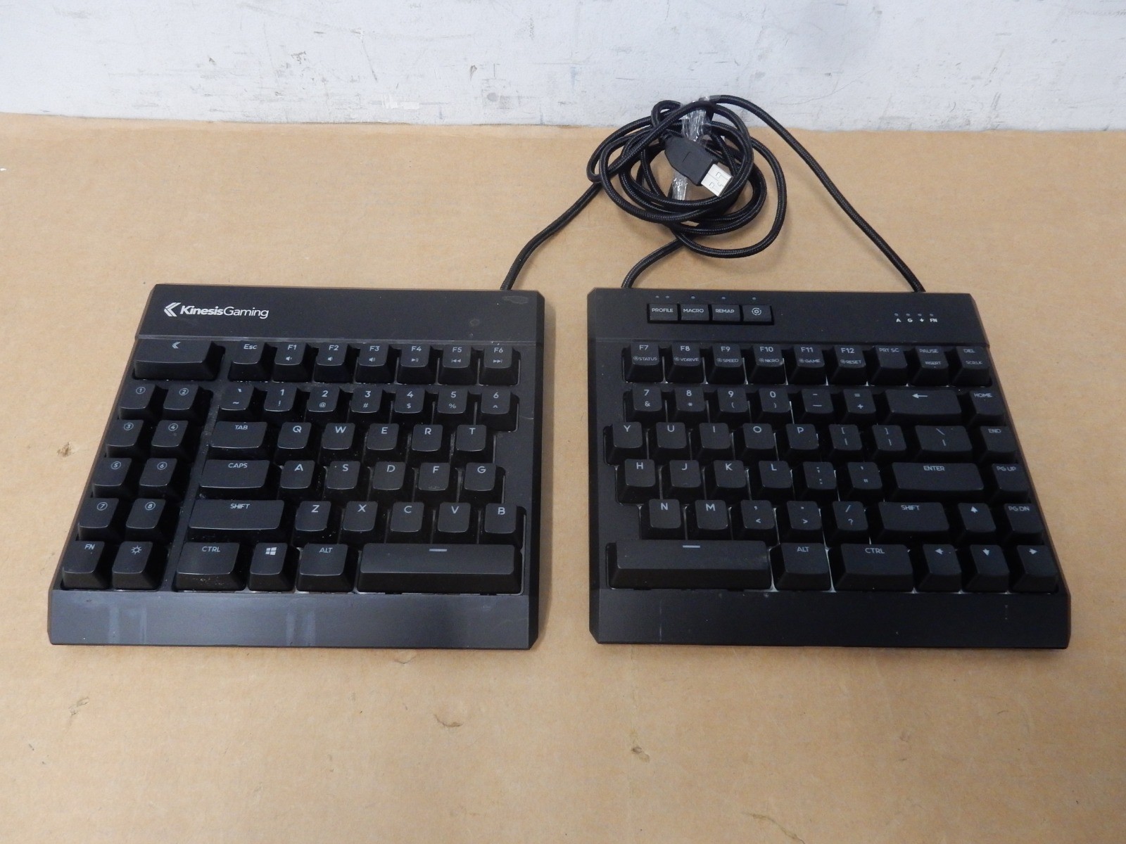 KINESIS KB975-RED Split Ergonomic Mechanical Keyboard