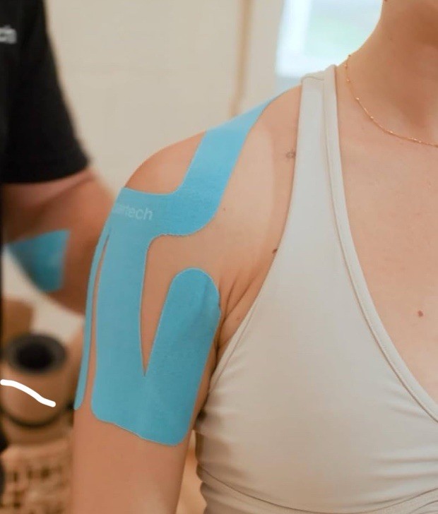 Spidertech Kinesiology Tape for Shoulder Pain Relief -Pink