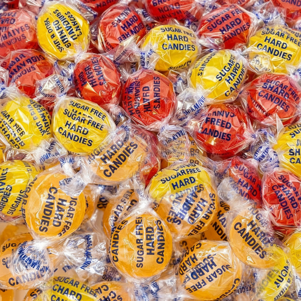 Sugar Free Bulk Candy Mix – Cinnamon Disc, Butterscotch & Lemon Drops (1.5 LB)