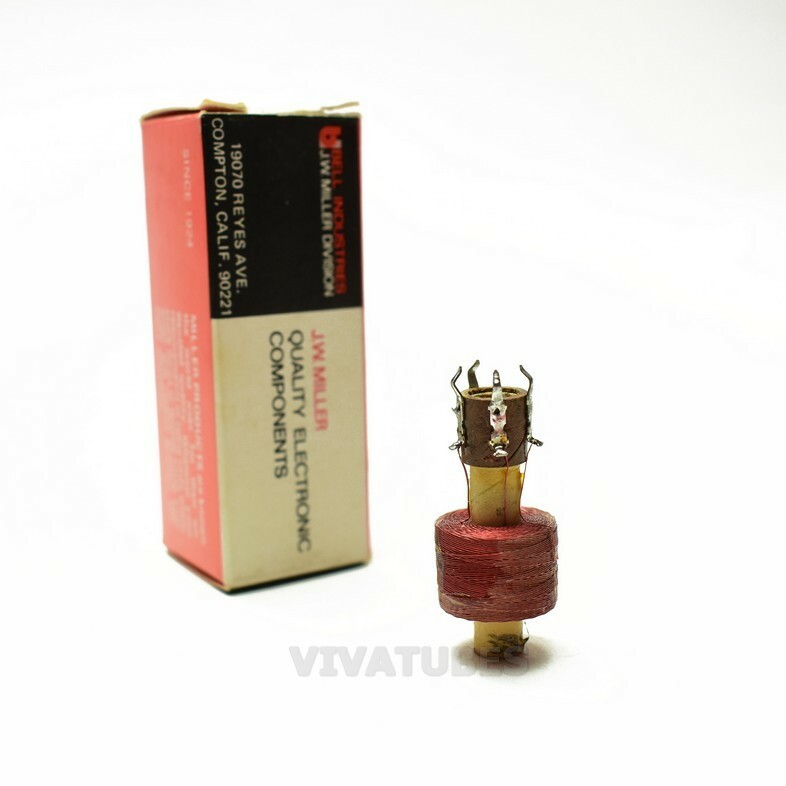 NOS NIB Miller 6397 Tapped Horizontal Oscillator Tapped Coil R.F. I.F. M.C.