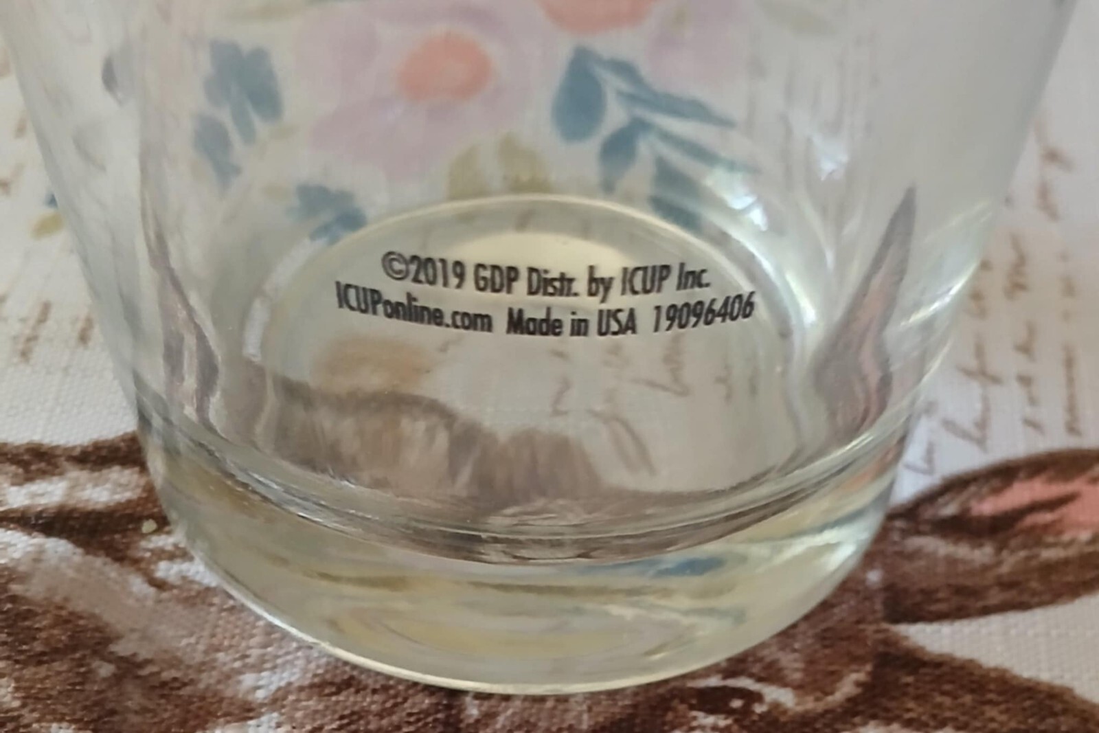 GREATFUL DEAD 2019- FEATURING THE BERTHA LOGO, DRINKING GLASS.