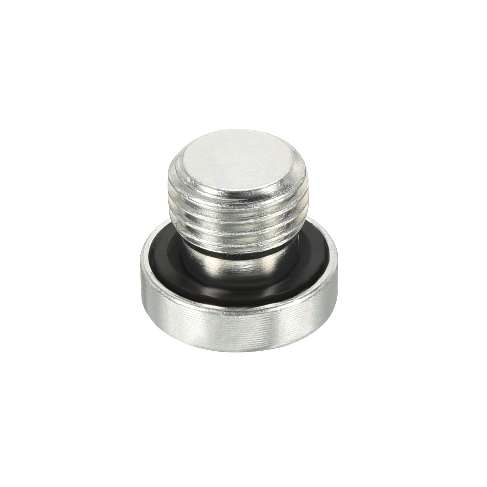 M10*1 Hex Head Pipe Fitting Plug, 3 Pack Male Thread 45# Steel Plug