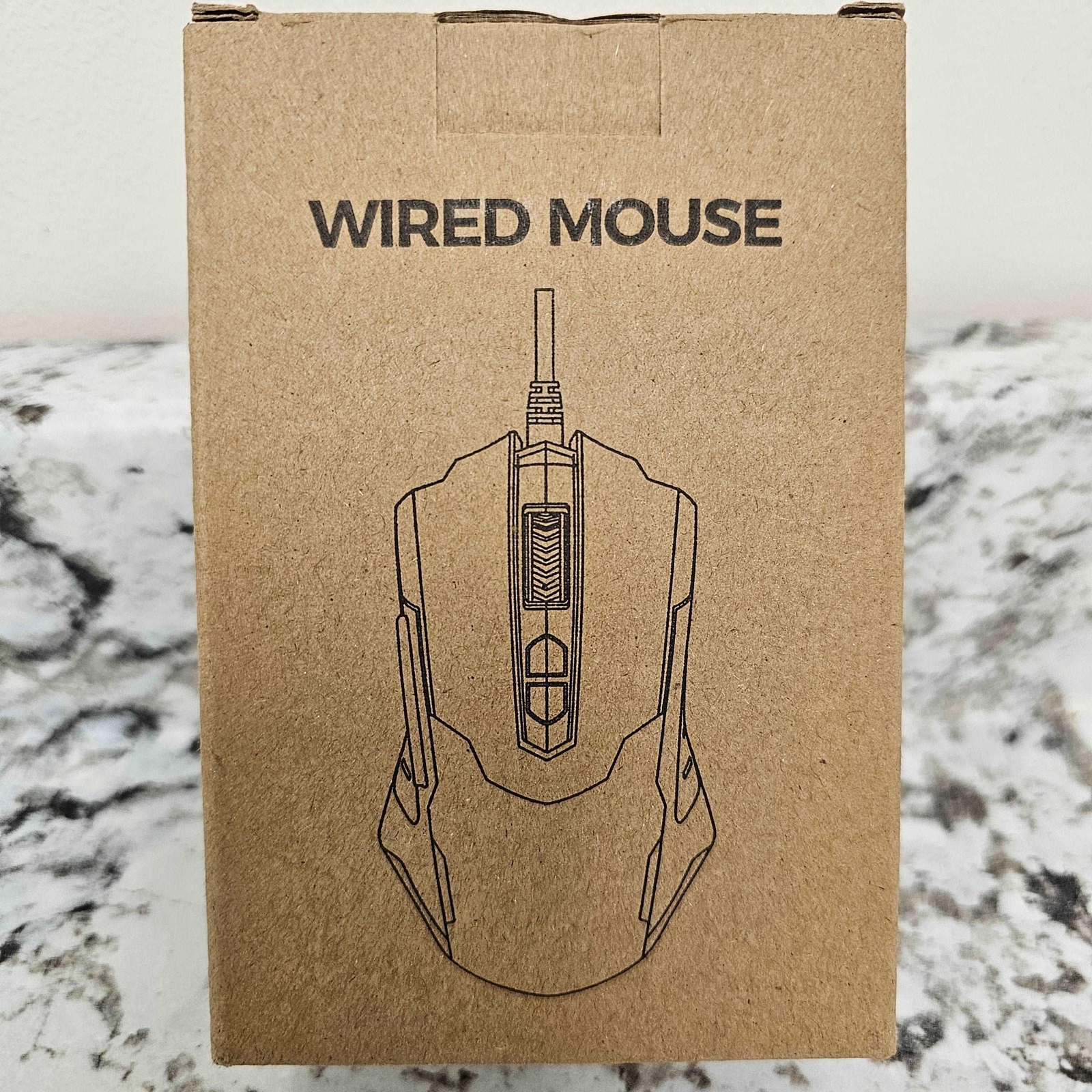 Pictek T7 Wired Gaming Mouse - 7200 DPI, 7 Programmable Buttons, RGB Lighting