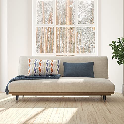 Sofa Legs 4" Tapered Plastic Sofa Couch Legs with 1/4" Hanger Bolt, 8 Pack