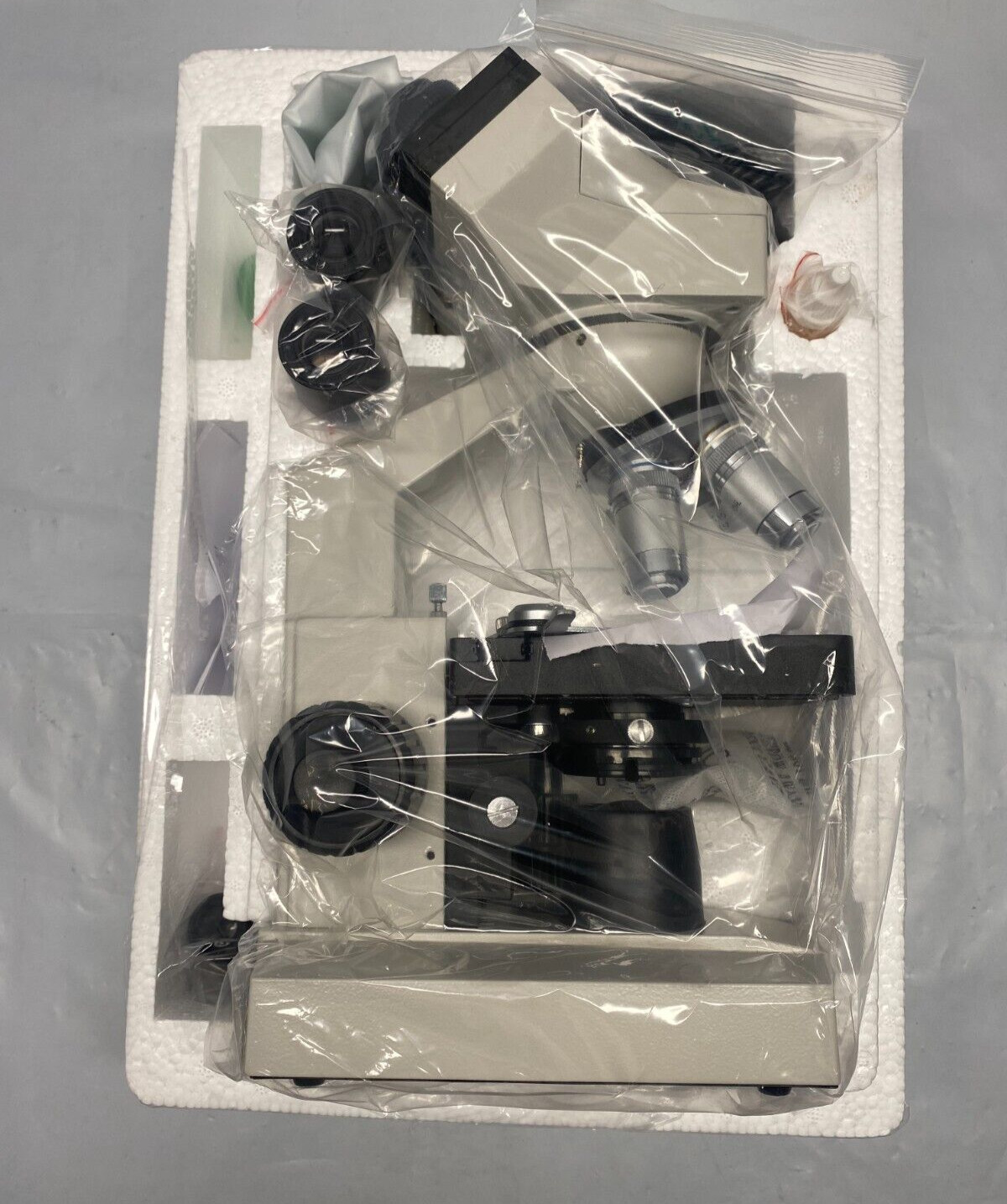 OMAX 40X-2500X Lab Binocular Compound LED Microscope M82EZ-C02