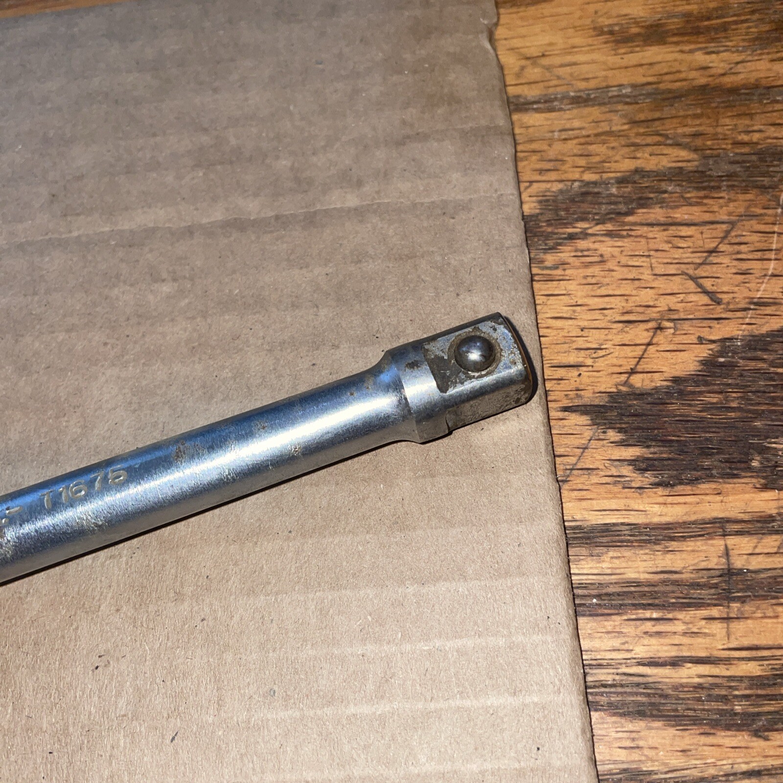 1/2 MASTER MECHANIC 16" SPEEDER TOOL SOCKET T1675 RARE USED