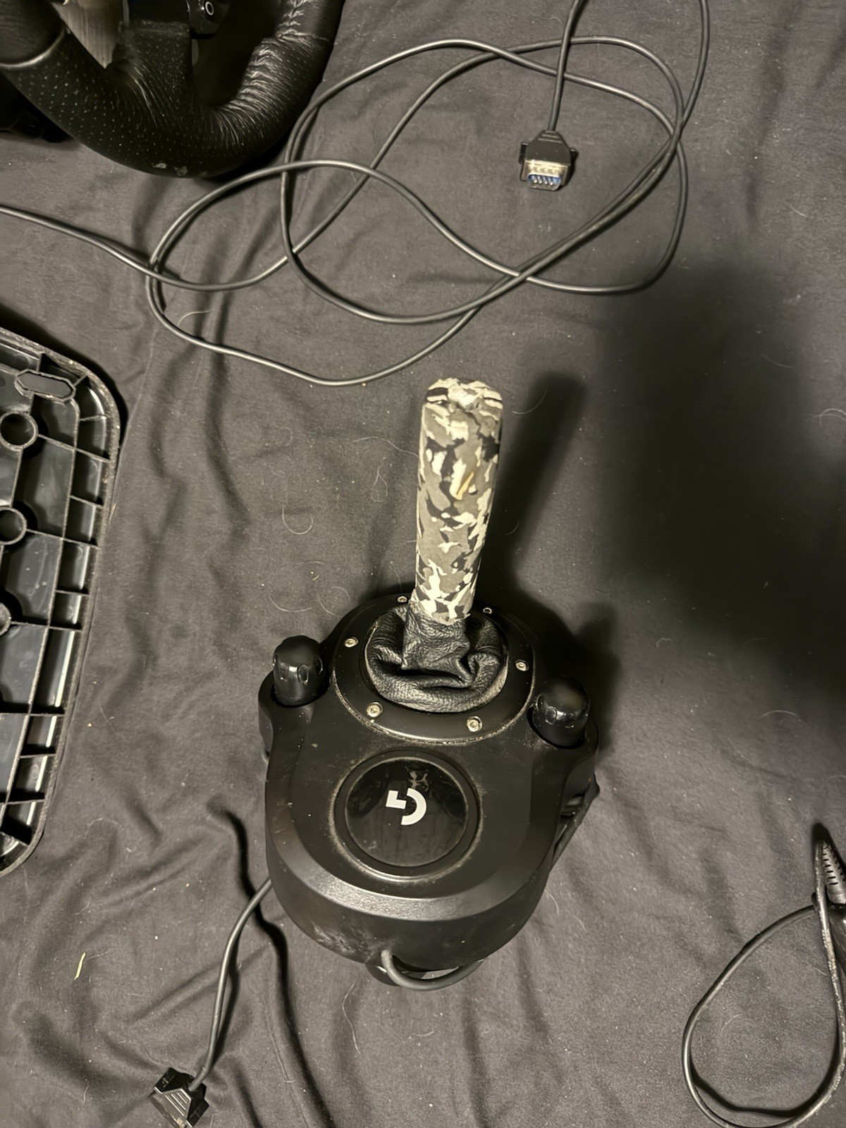 Logitech USB Wired Racing Steering Wheel, Pedals & Shifter Bundle