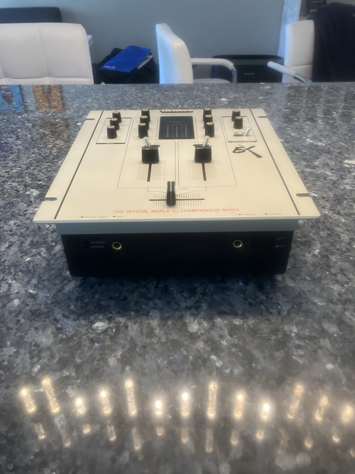 Technics SH-EX1200 DJ Mixer Silver 2-Channel Replaceable Crossfader EQ
