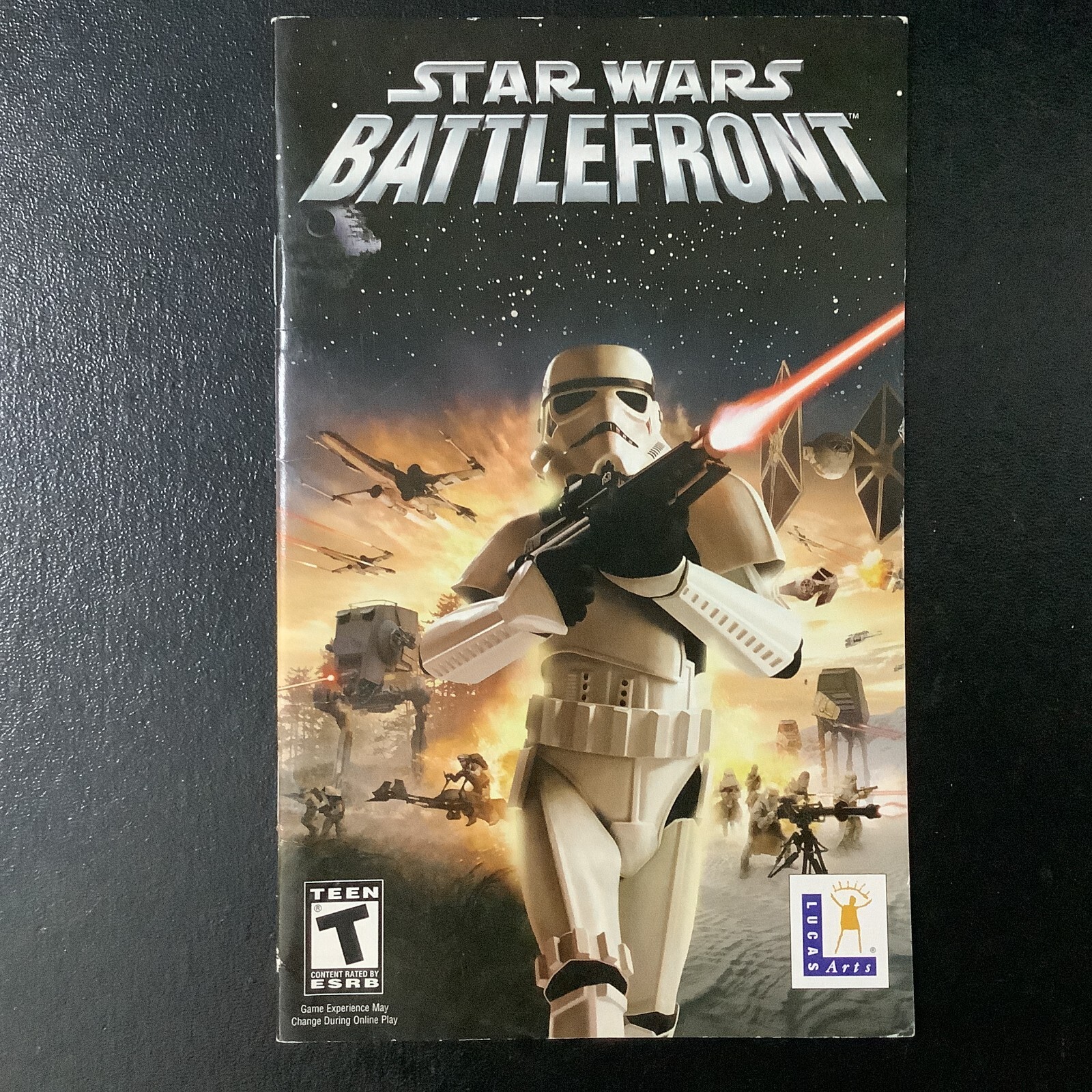 Star Wars Battlefront 1 PS2 PlayStation 2 Instruction Manual Only