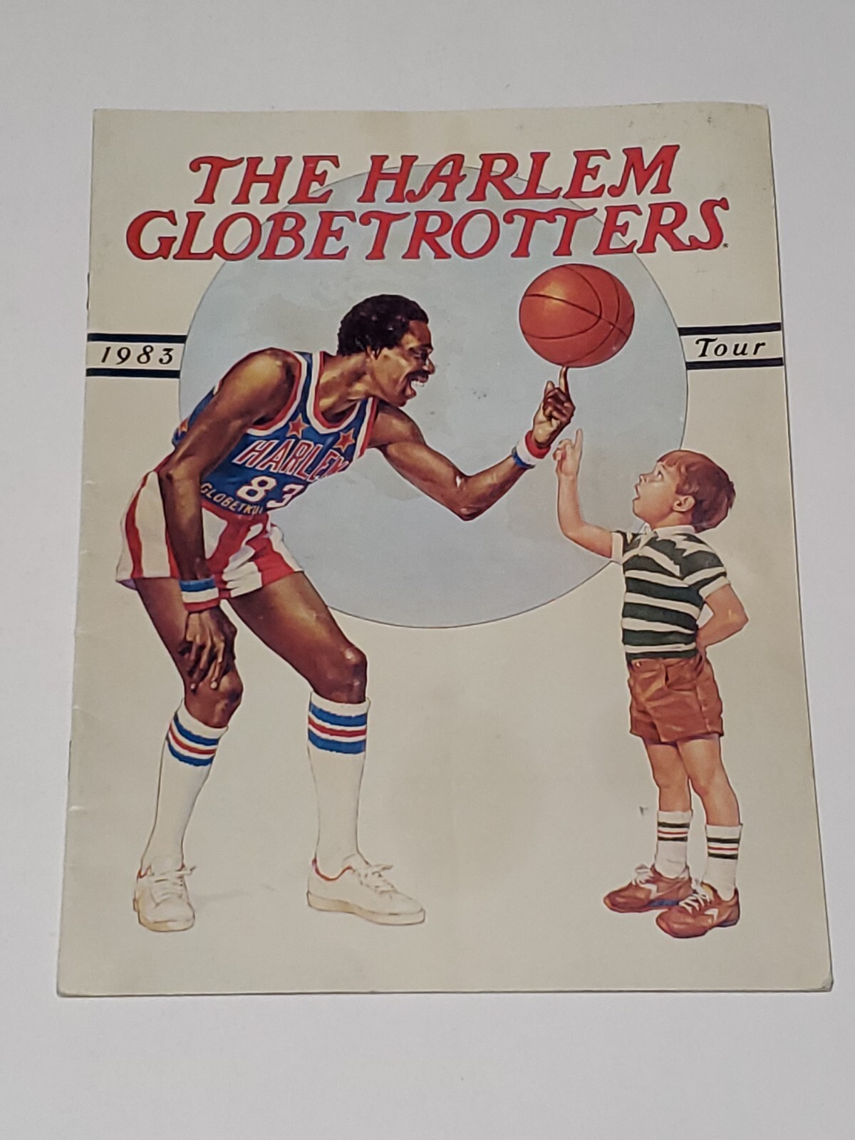 HARLEM GLOBETROTTERS PROGRAM 1983