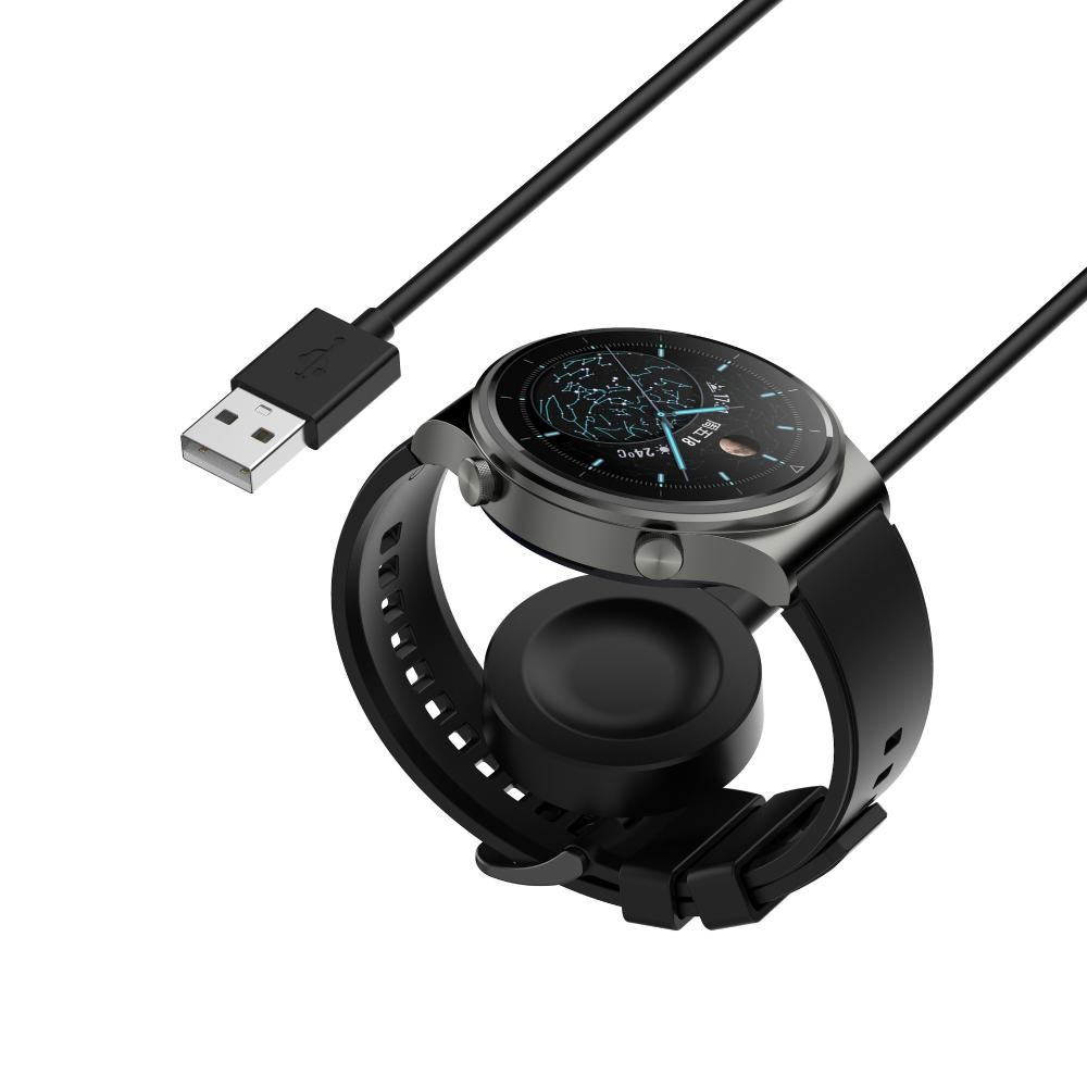 Black USB Magnetic Charging Cable Base Wireless For Huawei Watch GT2 Pro B