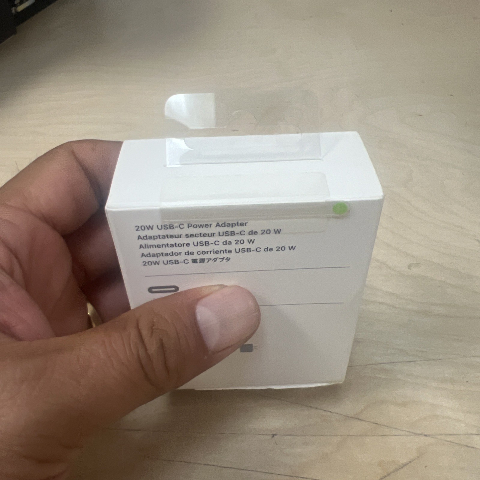 Brand New, Apple USB-C, 20 W Power Adapter