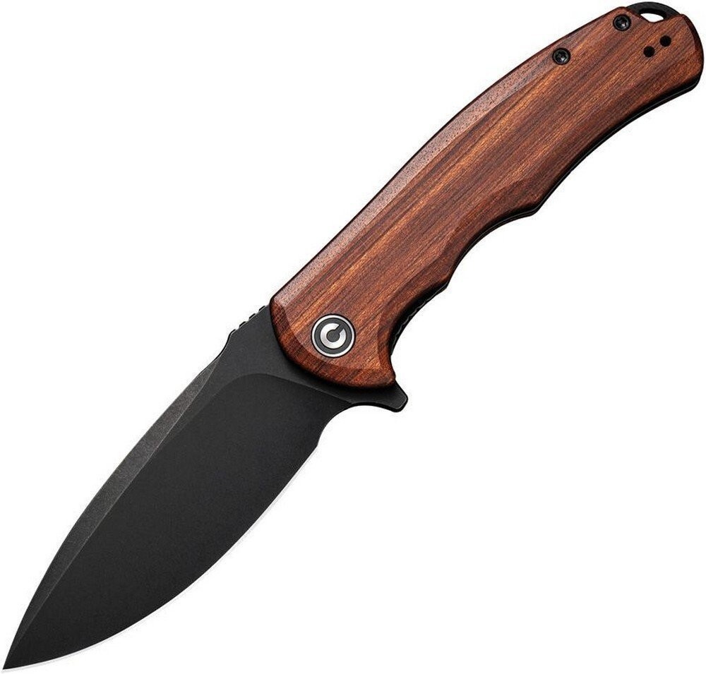 Civivi Praxis 9Cr18MoV Stainless Blade Brown Wood Handle Folding Knife - C803H