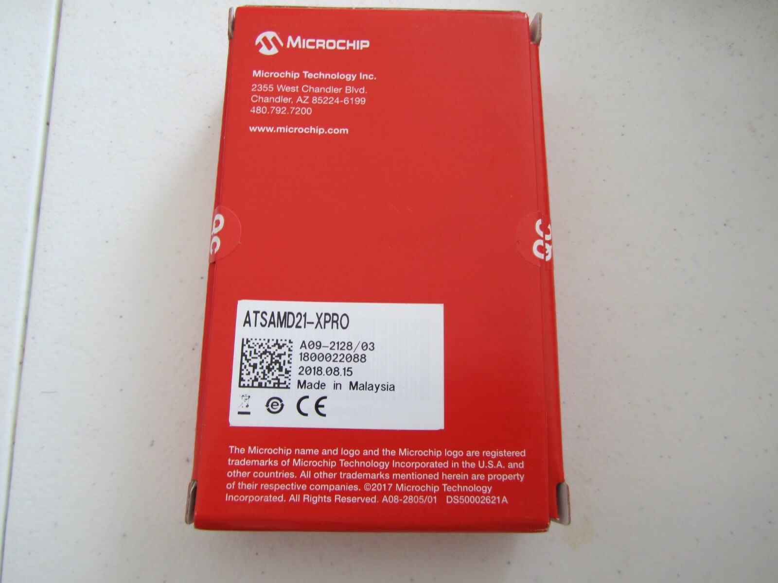 Microchip Atmel ATSAMD21-XPRO SAM D21 XPLAIND PRO ATSAMD21J18A