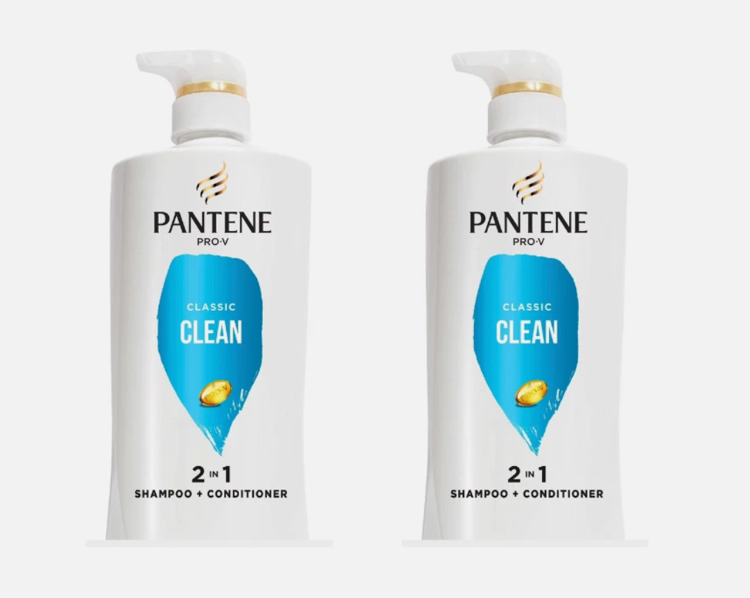 Pantene Pro-V Classic Clean 2in1 Shampoo + Conditioner, 27.7 oz ( Pack of 2 )