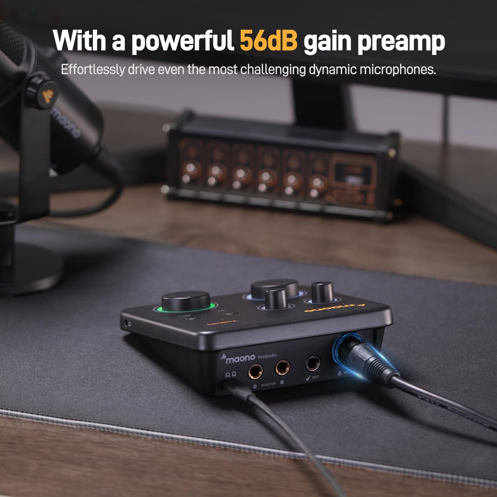USB Audio Interface for PC: Interface with XLR Input 24-bit/192kHz Routing So...