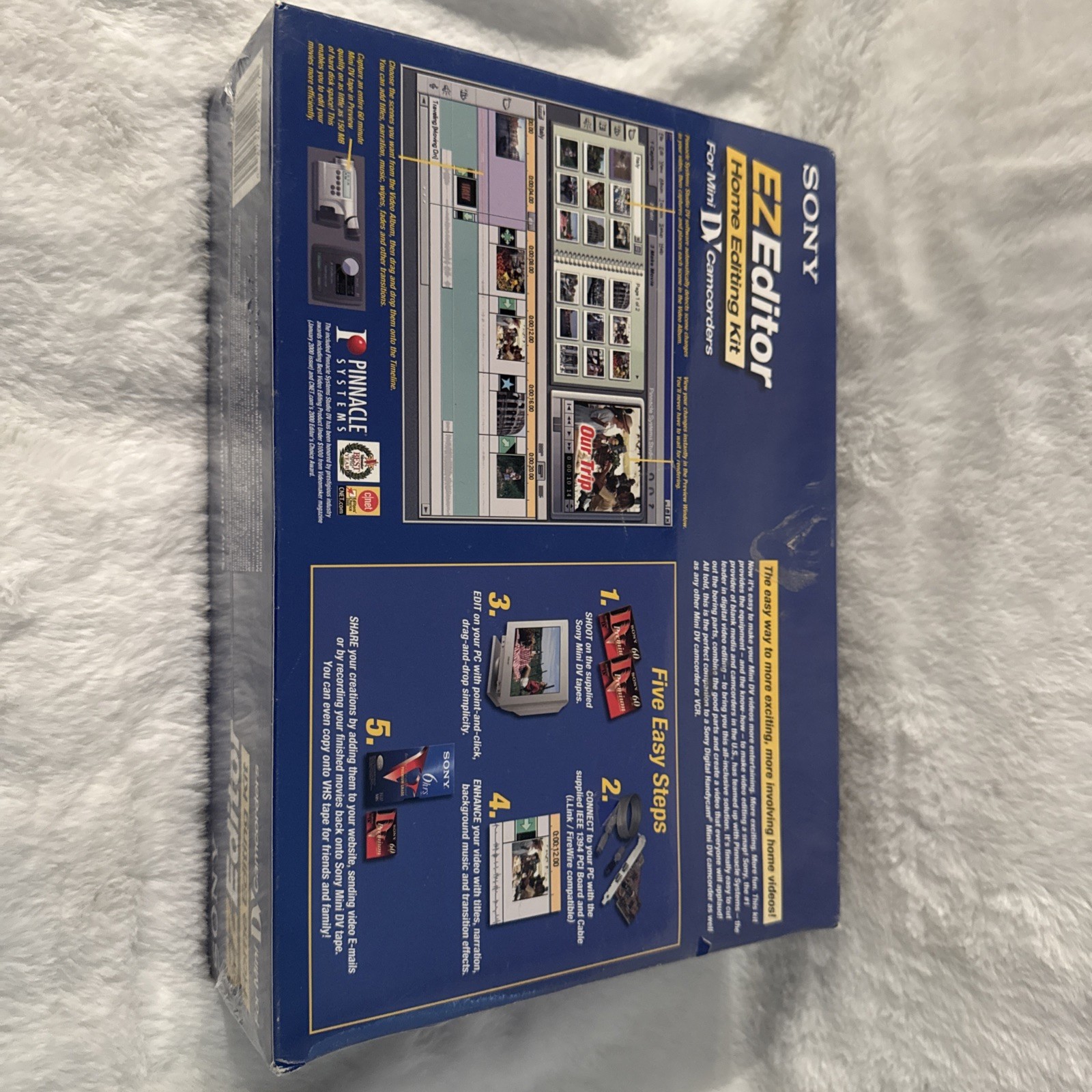 Sony EZ Editor Home Editing Kit For Mini DV Camcorders NEW SEALED