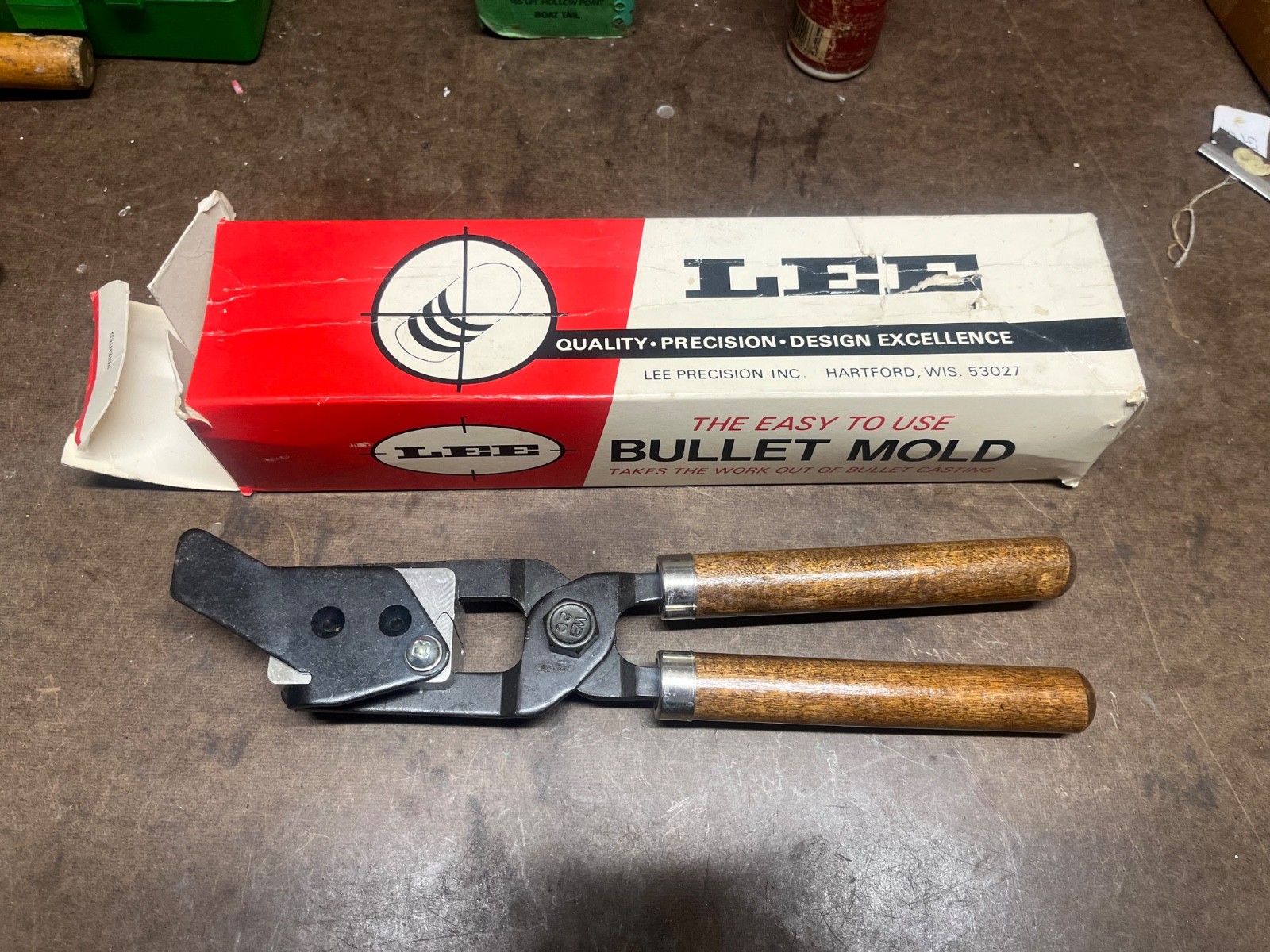 Lee Precision 45 cal .452 bullet mold lot and sizing die