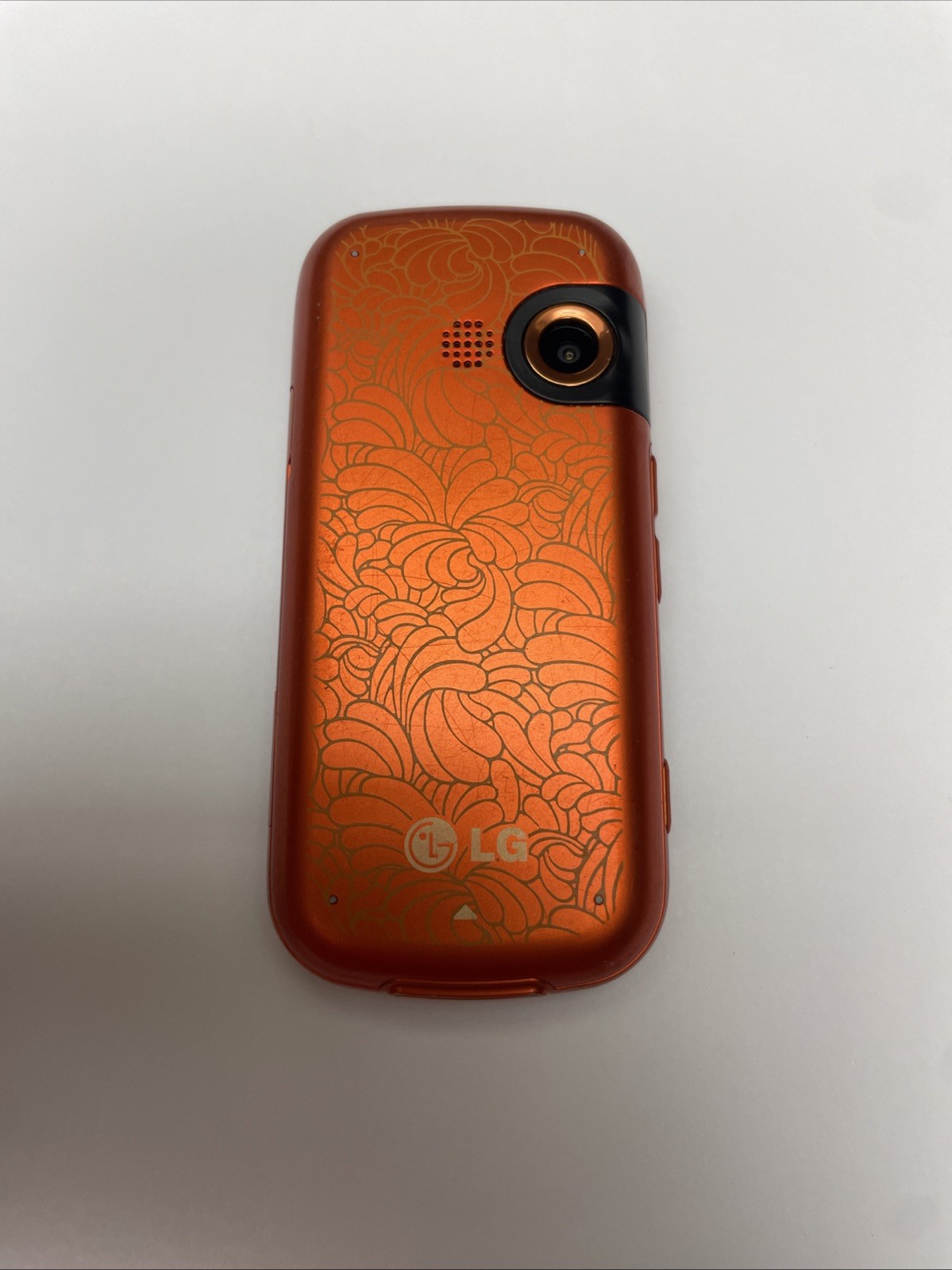 LG Rumor 2 Slider Phone (Sprint) - Black - As Is - Powers On - Orange