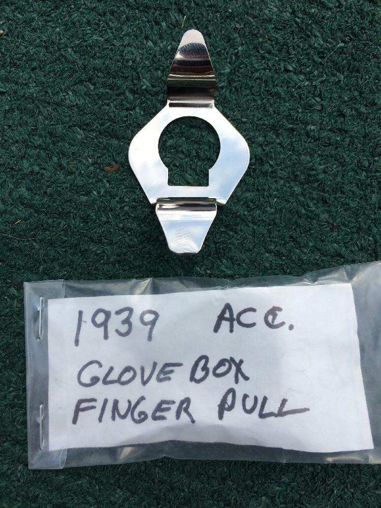 1939 Chevrolet Master / Deluxe Glove Box Lock opener Finger Pull