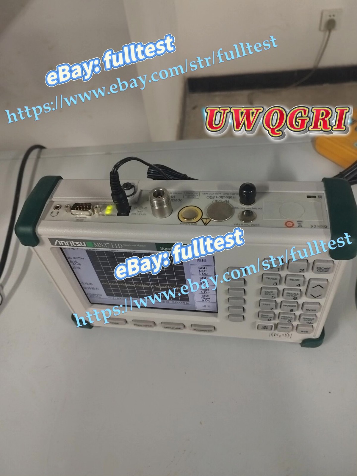 1PCS Anritsu MS2711D handheld spectrometer