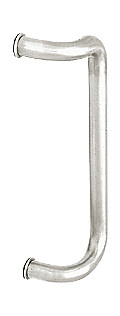 CRL CD10PS Polished Stainless 10" Single Offset Door Pull