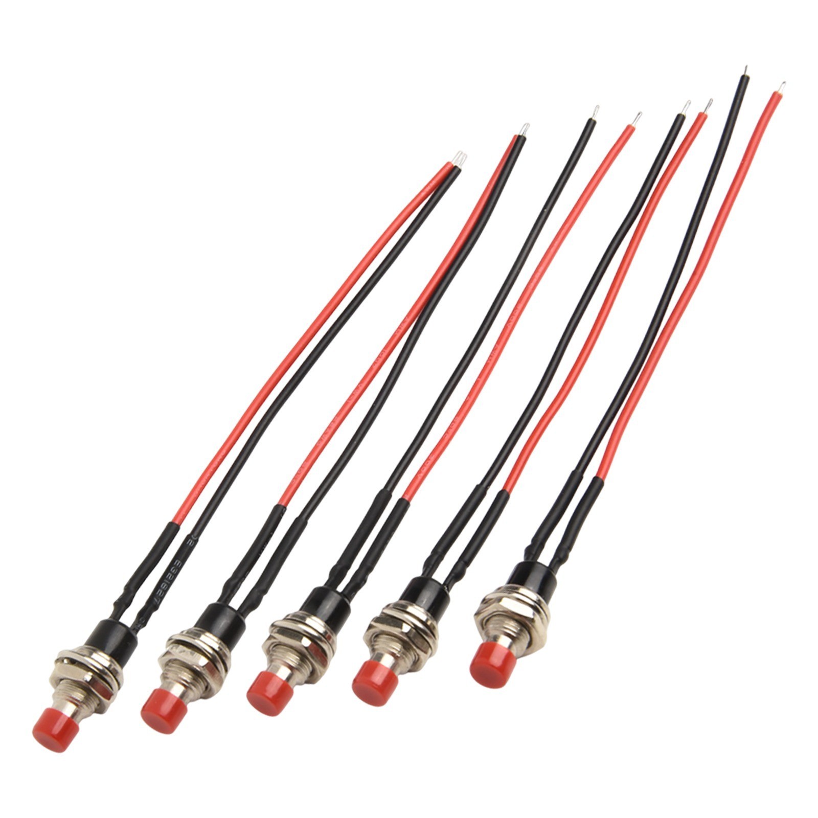 Innovative Design Miniature Push Buttons Ten Pack with Easy Installation
