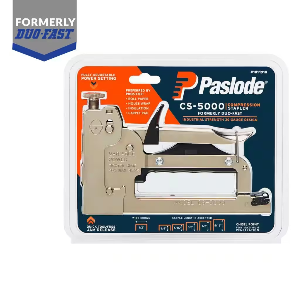 CS-5000 1/2 In. Heavy-Duty Compression Stapler (1-Piece) Free Ship NEW