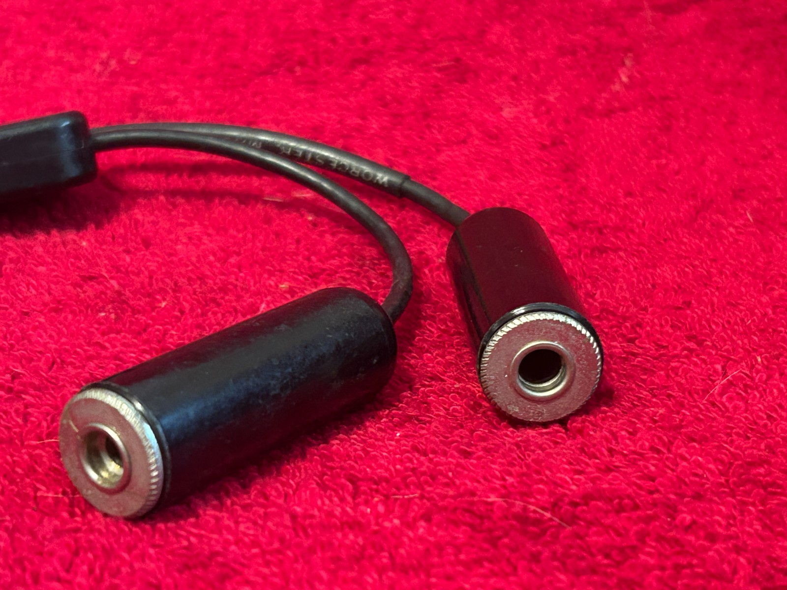 DAVID CLARK DUAL PLUG HEADSET ADAPTER P/N 18253G