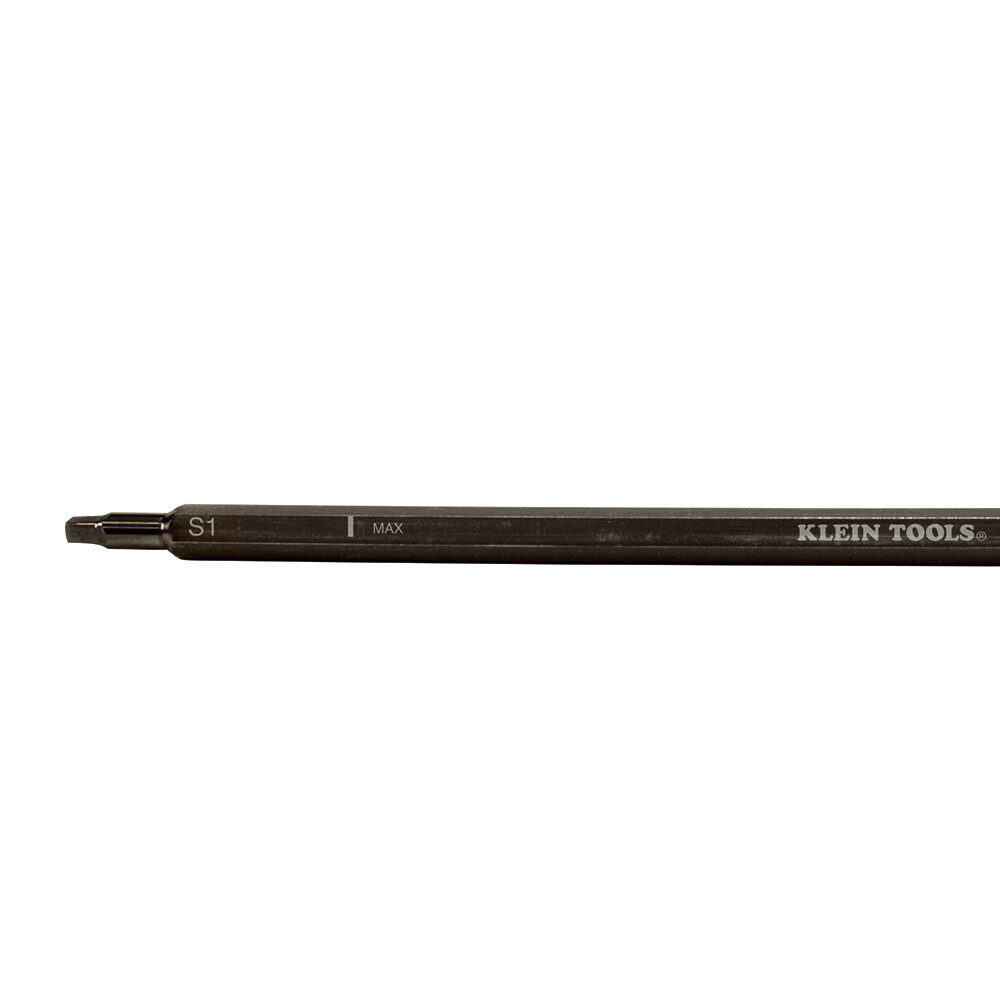 Klein Tools 32708 Adjustable Length Screwdriver with Square #1 and #2 Drivers