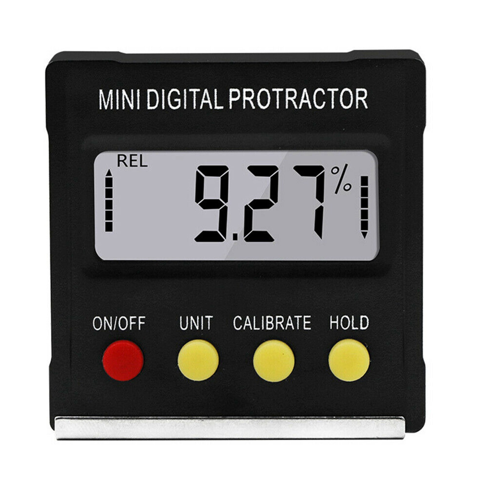 Digital LCD Protractor Gauge Level Box Angle Finder Inclinometer Magnet Meter U