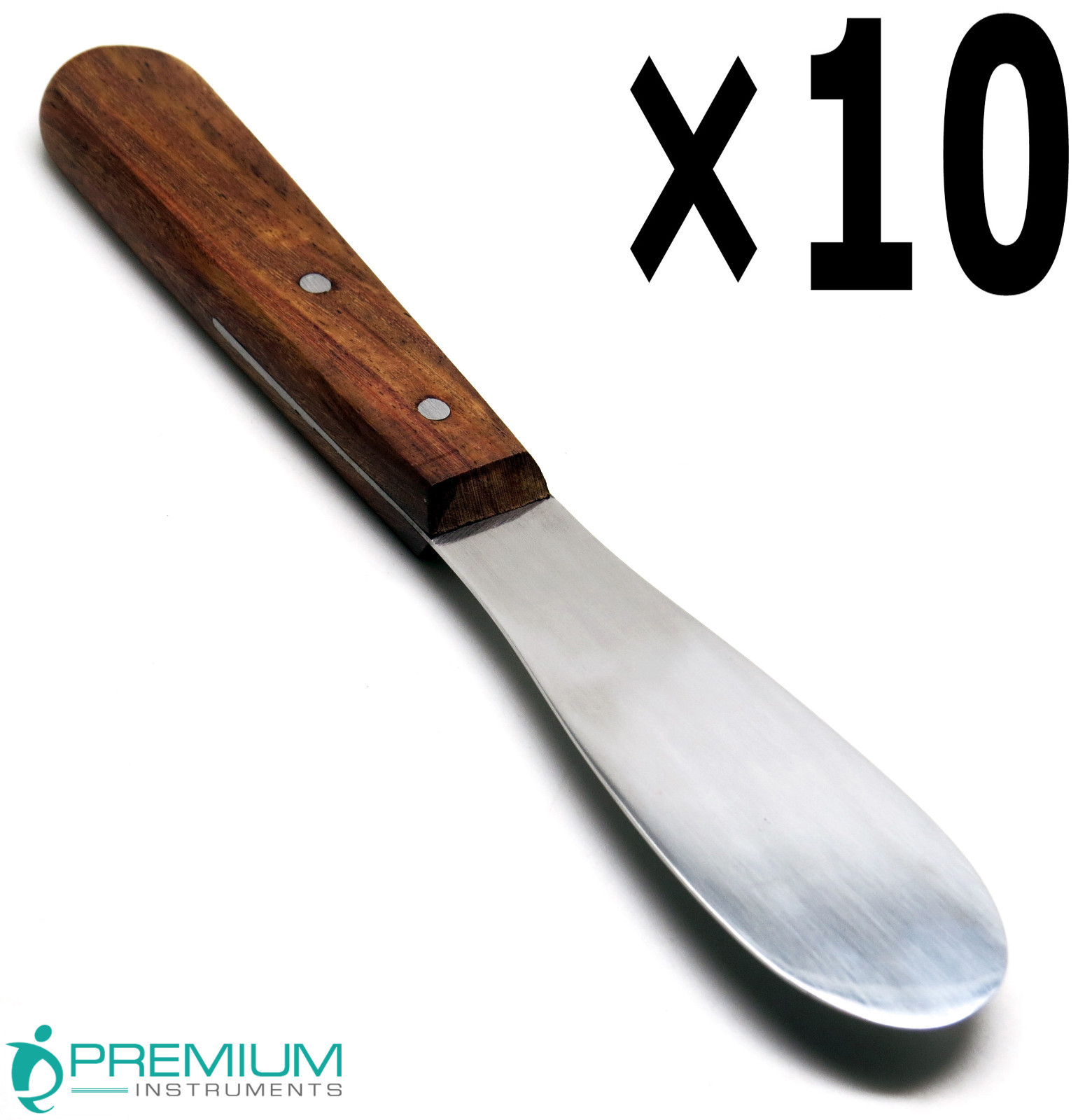 10× Dental Lab 8" Spatula 11R Plaster Alginate Mixing Premium Instruments