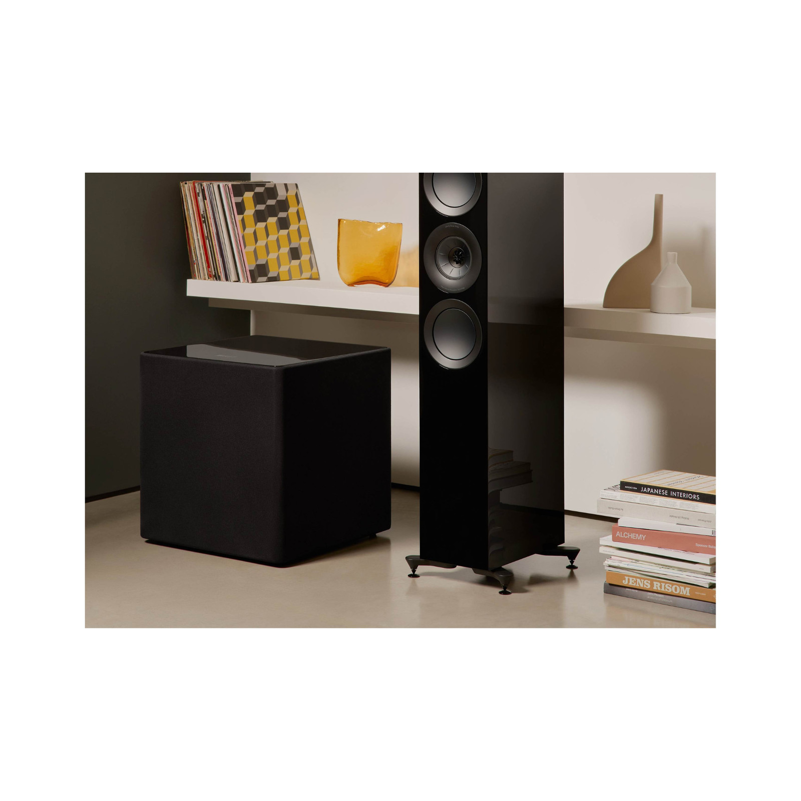 KEF Kube 15 MIE - 15-Inch Active Subwoofer - Black