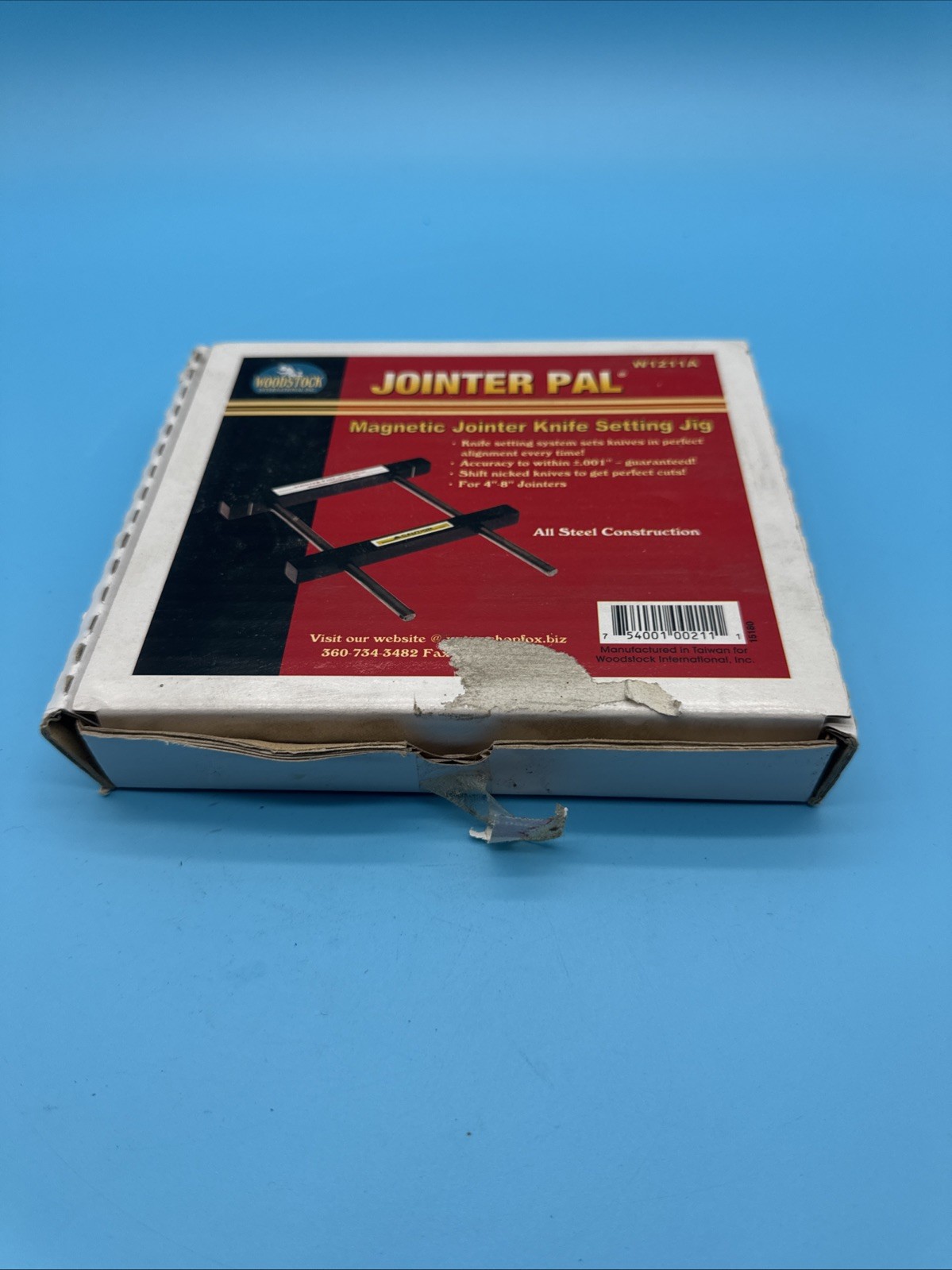 Woodstock Jointer Pal W1210a Magnetic Knife Setting Jig USA