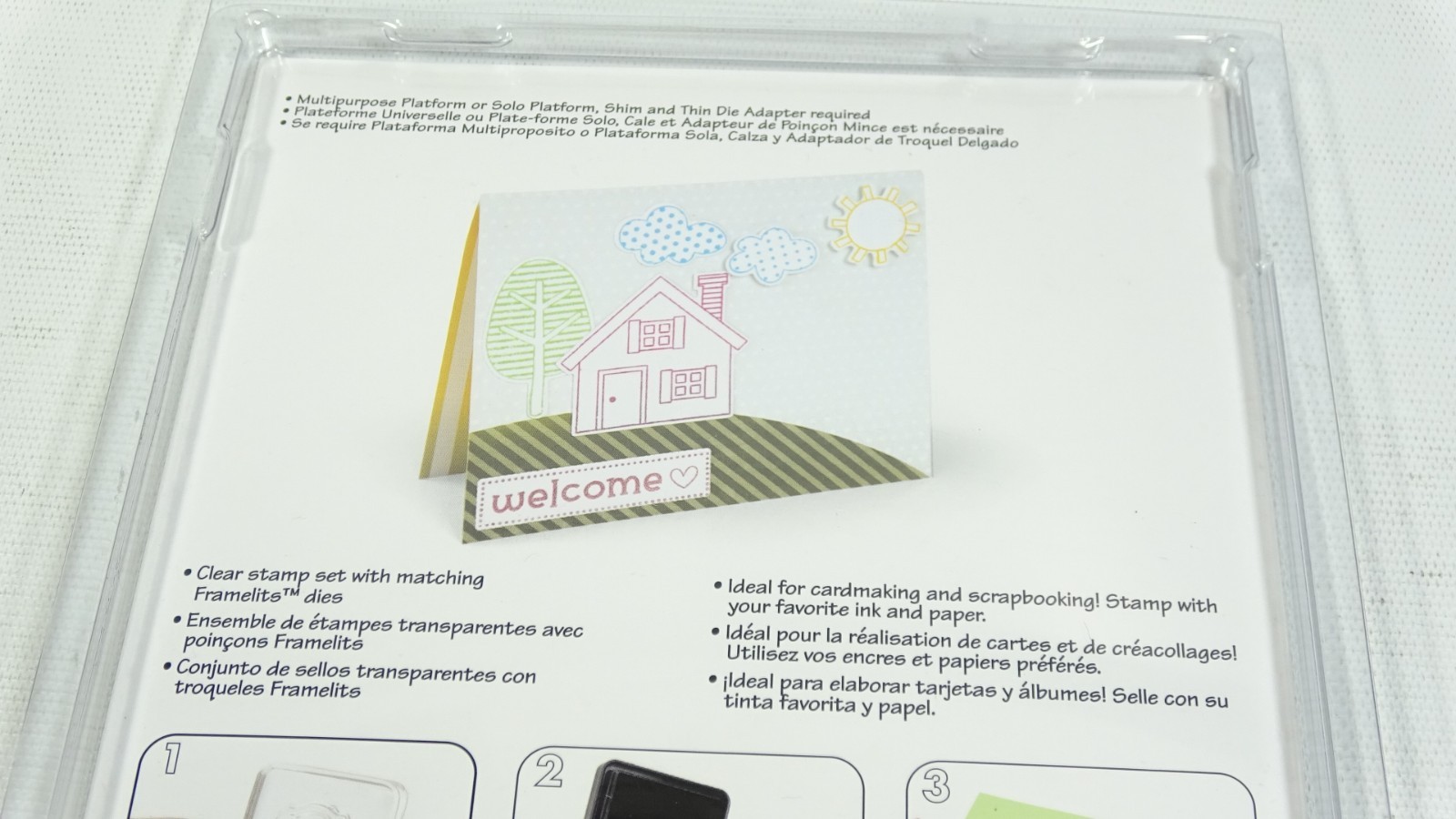 2013 Doodlebug Design Stamp & Die Set Welcome Home 659102