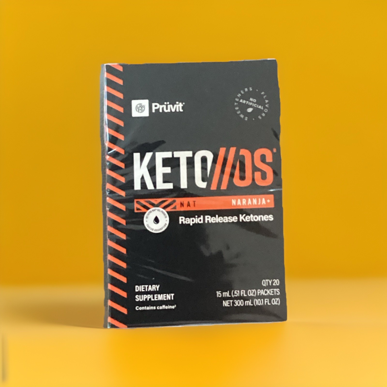 🔥Pruvit Keto OS NAT NARANJA + Orange RAPID RELEASE KETONES 20 pk Charged 🍊 NEW