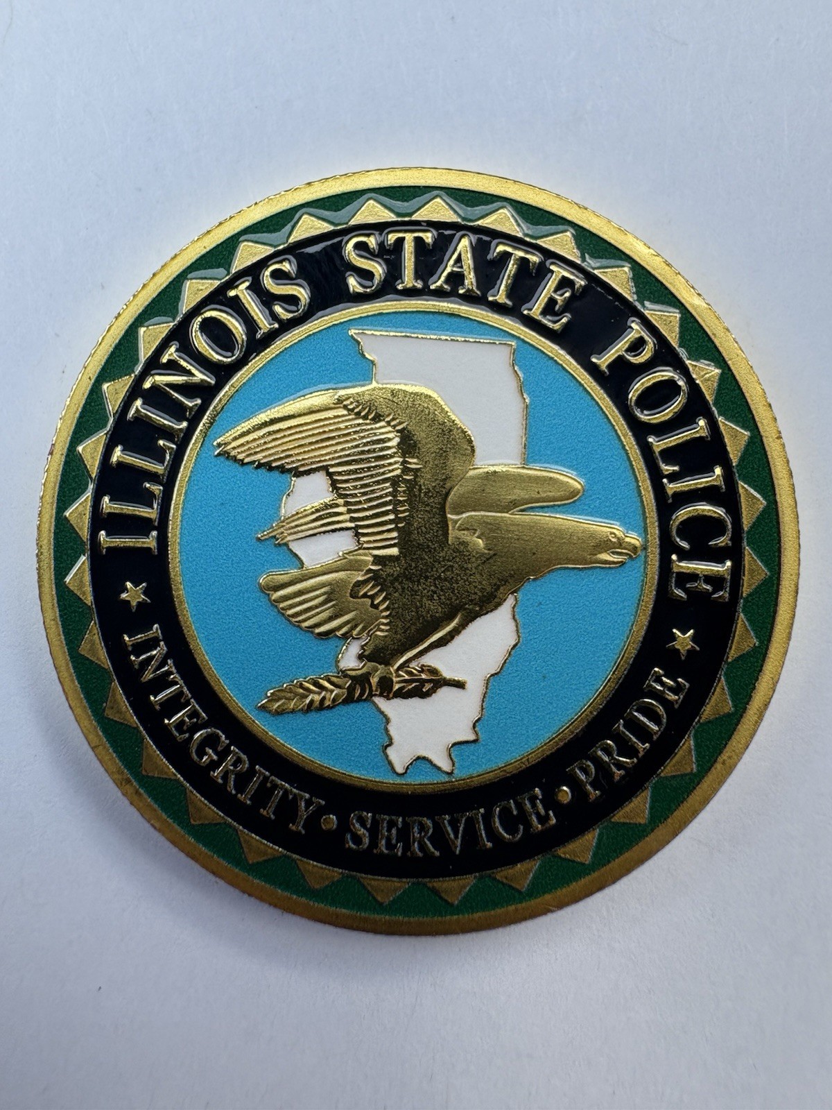 Illinois State Police Challenge Coin
