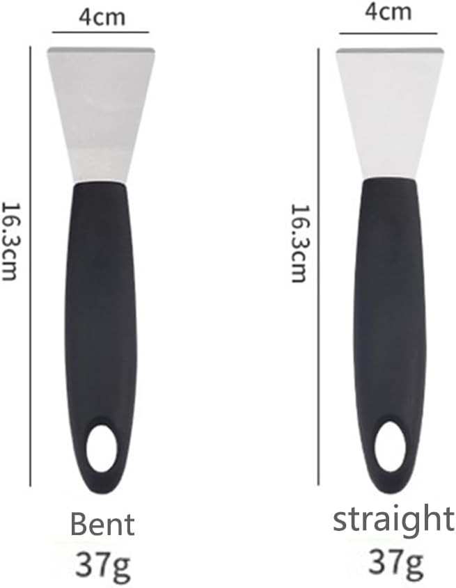 Stainless Steel metal Scraper, stove top Oven Scraper Tool non scratch, window g