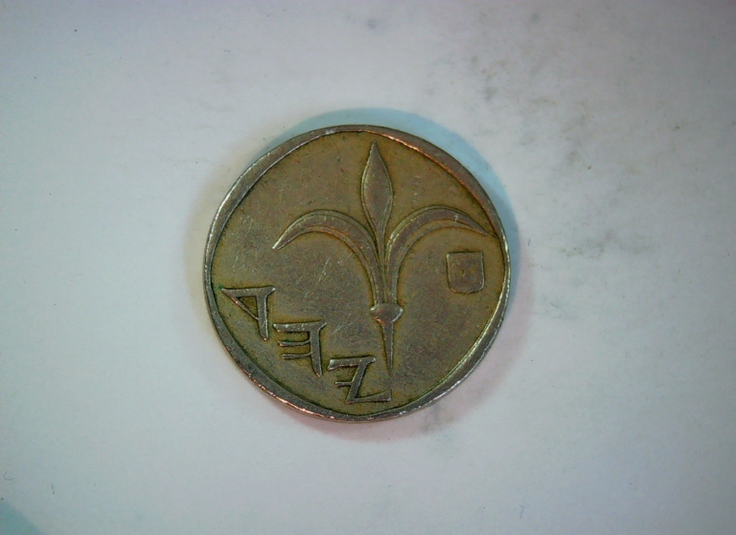 Israel 1 Agora Israel 1 Agora (lily / fleur-de-lis type) Coin