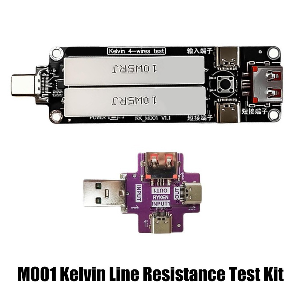 Portable Kelvin Wire Current Voltage Meter M001 with High Speed Data Transfer